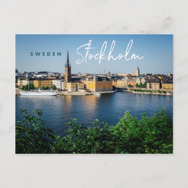 Stockholm, Sweden Postcard (Front)