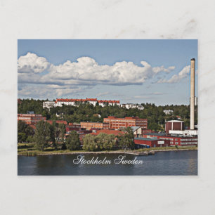 Stockholm Sweden Scene Postcard