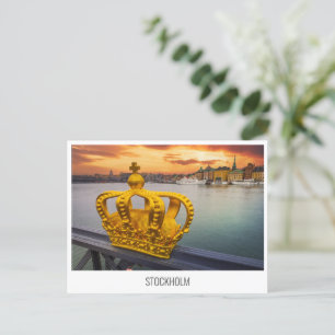 Stockholm, Sweden travel postcard