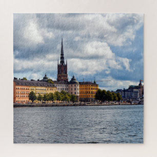 Stockholm Sweden view Jigsaw Puzzle
