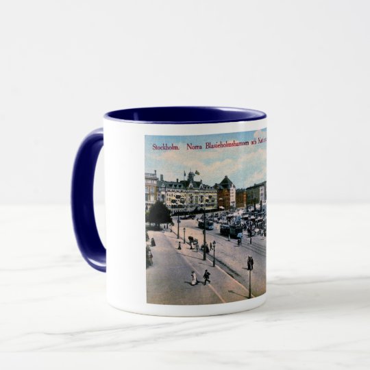 Stockholm, Sweden, View, National Museum, Vintage Mug