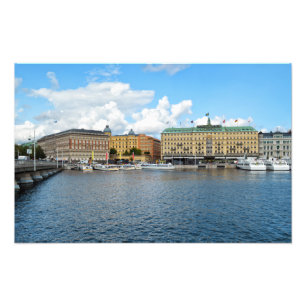Stockholm Sweden view Photo Print