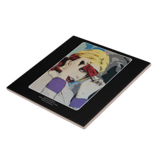 'Stockholm syndrome' Painting on a Tile