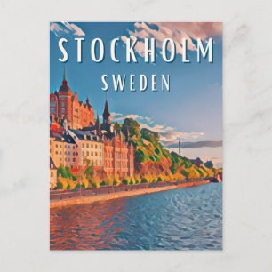 Stockholm, the Scandinavian capital of museums Postcard