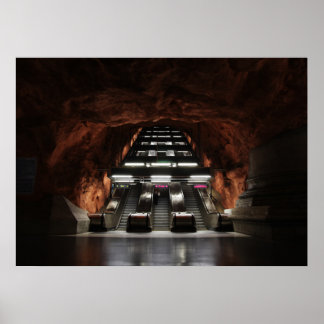 Stockholm Underground I Poster