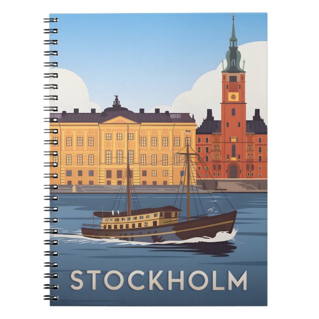 Stockholm vintage notebook (Front)