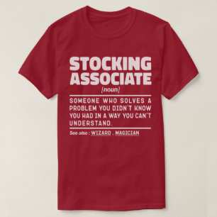 Stocking Associate Noun Warehouse Worker Cool T-Shirt