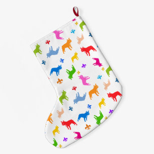 Stocking French Bulldog Pattern