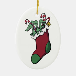 Stocking of Compys Ceramic Tree Decoration