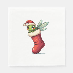 Stocking Stuffer Dragonfly Napkin