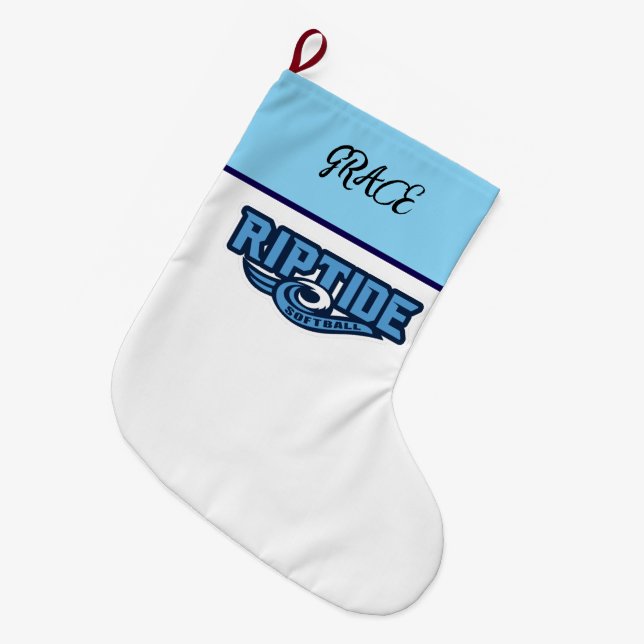 Stocking (white) (Front (Hanging))