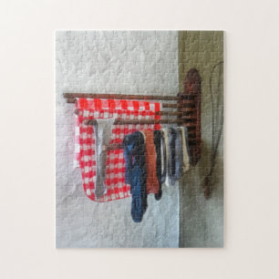 Stockings Hanging to Dry Jigsaw Puzzle