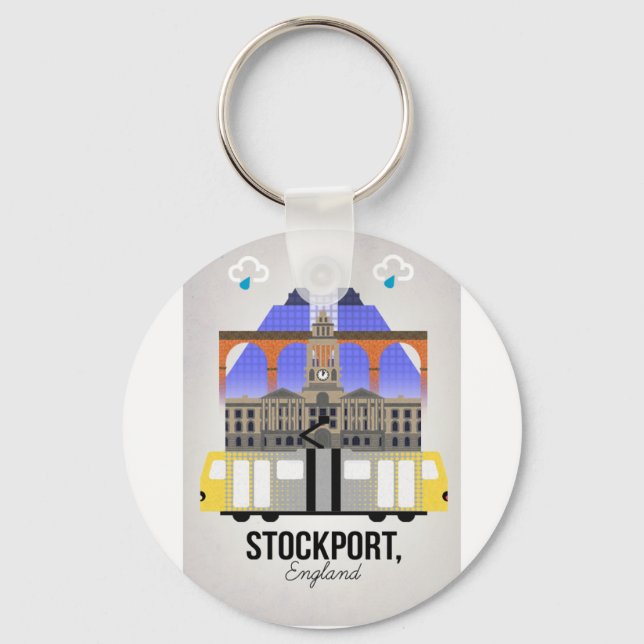 Stockport Key Ring (Front)