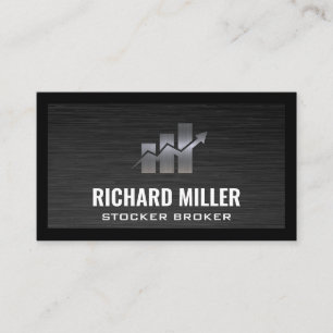 Stocks Chart Finance Business Card