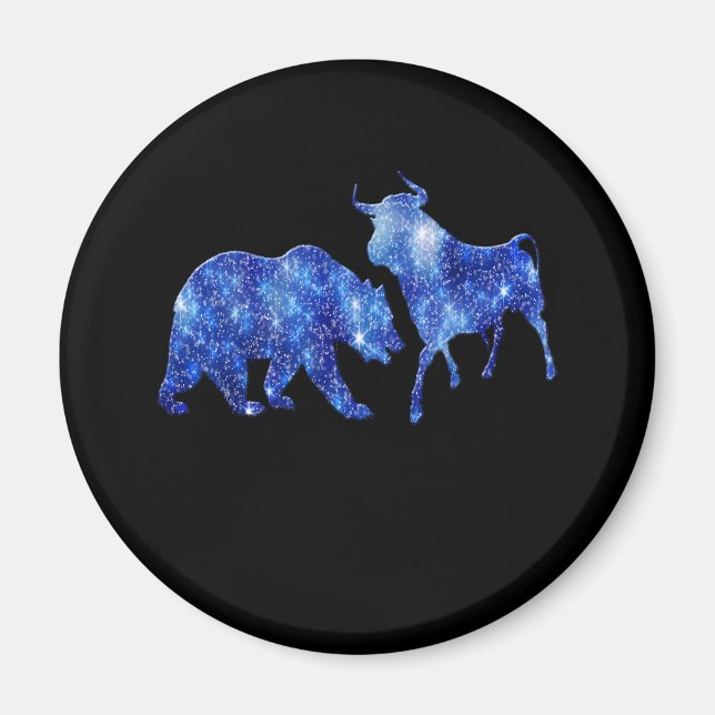 stocks stock market finance magnet (Front)