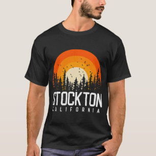 Stockton California CA Vintage 70s 80s 90s Retro T-Shirt