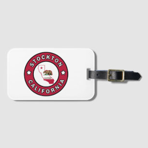 Stockton California Luggage Tag