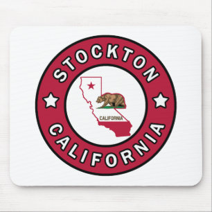 Stockton California Mouse Mat