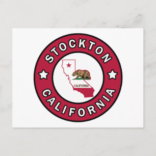 Stockton California Postcard