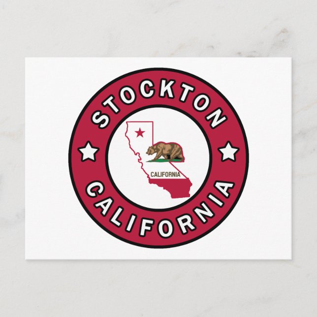 Stockton California Postcard (Front)