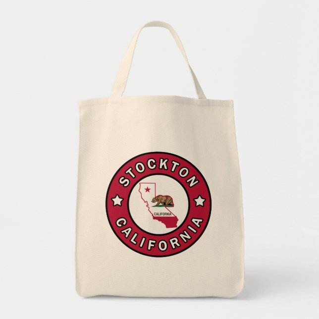 Stockton California Tote Bag (Front)