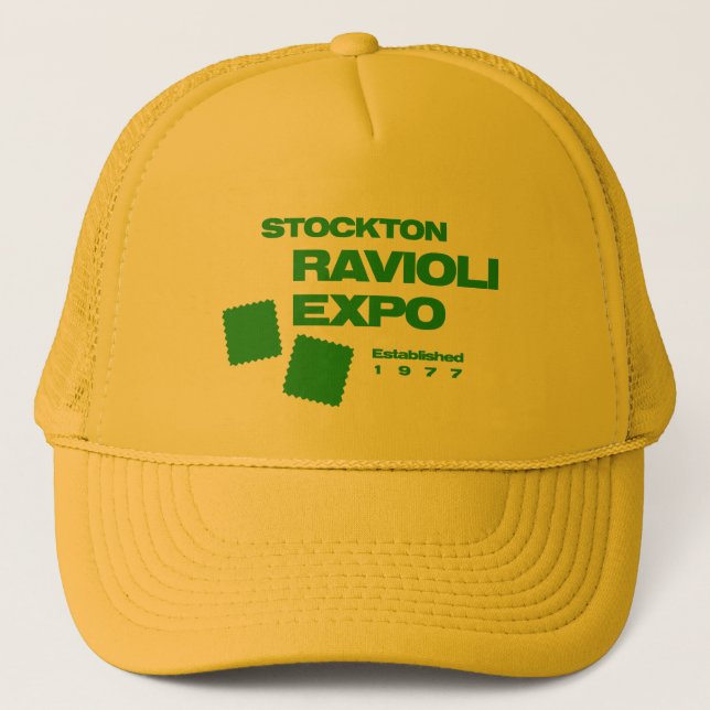 Stockton Ravioli Expo 77 Trucker Hat (Front)