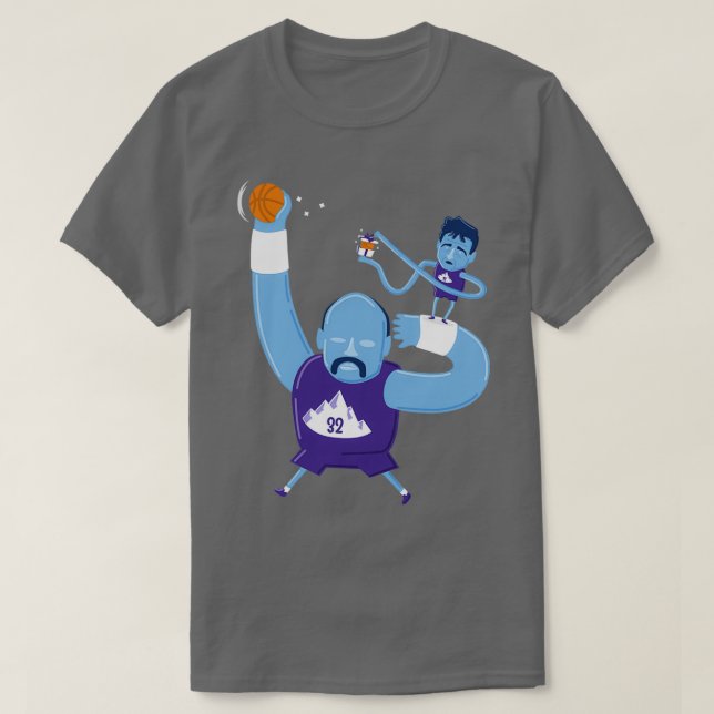 Stockton to Malone T-Shirt (Design Front)