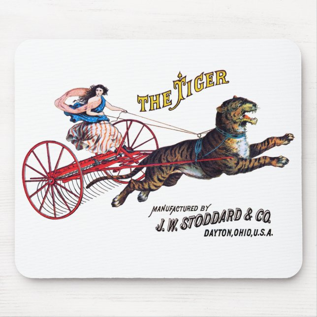 Stoddard Tiger Mouse Mat (Front)