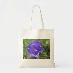 Stofftasche grosse blaue Glockenblumenblüte Tote Bag