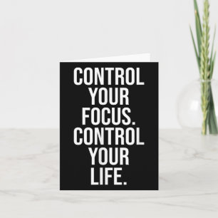 Stoic Inspiration Quote For Daily Motivation  Card
