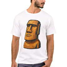 Stoic Moai Ancient Attitude