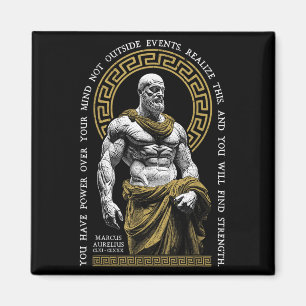 Stoic Philosophy Find Strength Marcus Aurelius Sto Magnet