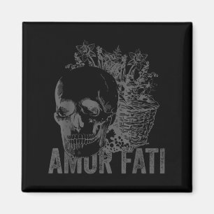 Stoic Philosophy Grey Hellenistic Stoicism Amor Fa Magnet