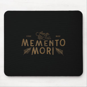 Stoic Quote _ Amor Fati _ Memento Mori _ Boho Jung Mouse Mat