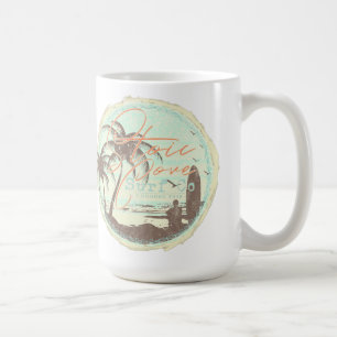 Stoic Surf Beach Ocean Palm Trees - Mug