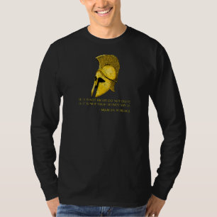 Stoicism  Marcus Aurelius  Ancient Roman Stoic Quo T-Shirt
