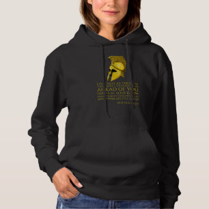 Stoicism Motivational Marcus Aurelius Life Quote Hoodie