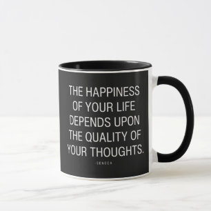 Stoicism The Happiness Of Your Life Depends Upon Mug