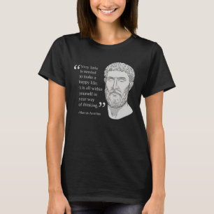 Stoicism Very Little Is Needed To Make A Happy T-Shirt