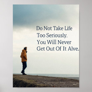 Stoicism Wall Art, Motivational Quote Poster