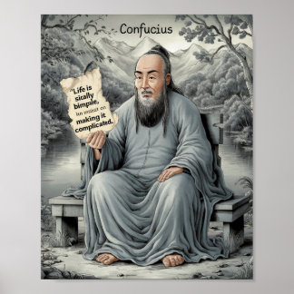 Stoicism Wall Art, Motivational Quote Poster