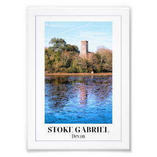 Stoke Gabriel, Devon Photo Print