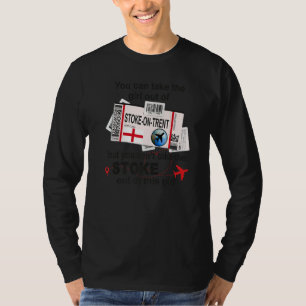 Stoke Girl Stoke on Trent Boarding Pass Stoke T-Shirt