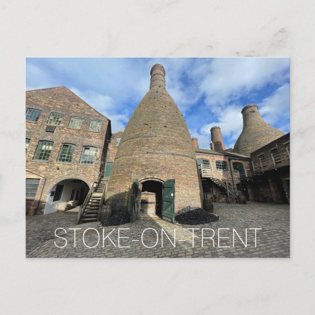 Stoke-on-Trent Holiday Postcard (Front)