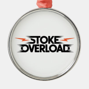 Stoke Overload Lightning Metal Tree Decoration