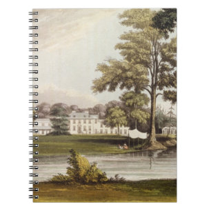 Stoke Place, from Ackermann's 'Repository of Arts' Notebook