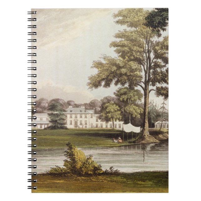 Stoke Place, from Ackermann's 'Repository of Arts' Notebook (Front)