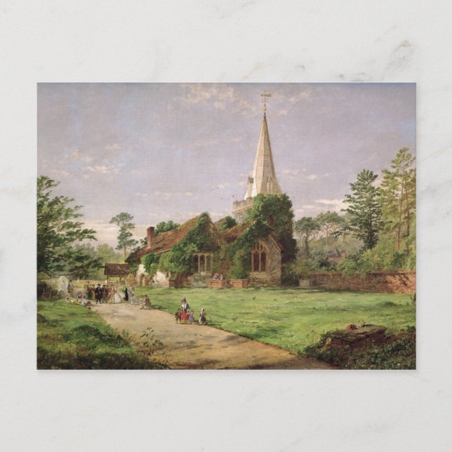 Stoke Poges Church Postcard (Front)