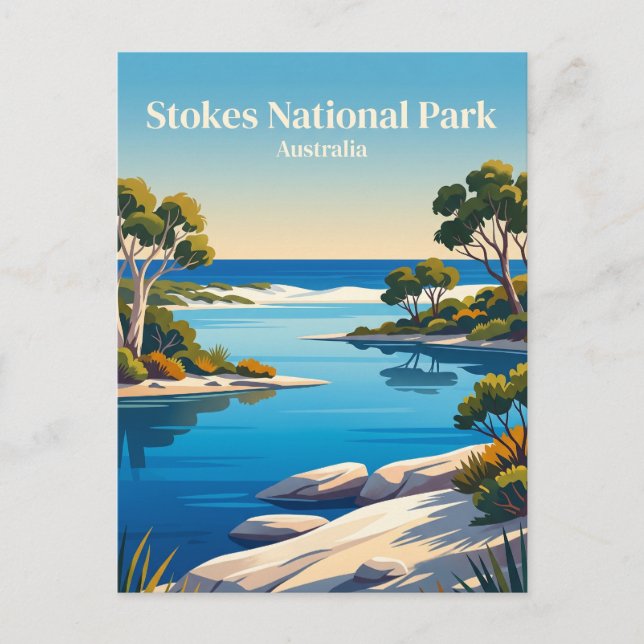 Stokes National Park Australia Postcard (Front)