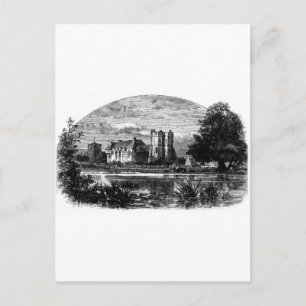 Stokesay Castle 1897 Postcard